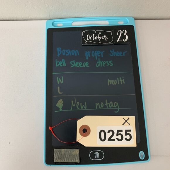 Boston Proper Balloon Sleeve Shirt Dress Women L Button Up Patchwork Flounce - Picture 10 of 12